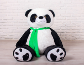 Плюшевая панда в шарфике 140 см