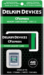 CFexpress Reader and Card Bundle 128GB DCFX1-128-R