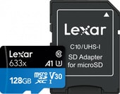 633x microSDXC LSDMI128BB633A 128GB (с адаптером)