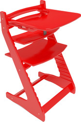 Вырастайка Eco Prime со столиком под ограничитель (красный)