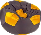 Мяч оксфорд (коричневый/желтый, XXXL, smart balls)