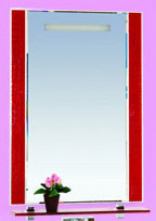 Зеркало Гранд Luxe - 70 красное Croco