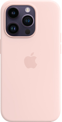 MagSafe Silicone Case для iPhone 14 Pro (розовый мел)