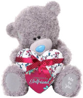 Мишка Teddy с сердечком Gorgeous Girlfriend (30 см) [G01W3427]