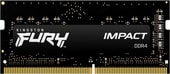 FURY Impact 8GB DDR4 SODIMM PC4-25600 KF432S20IB/8