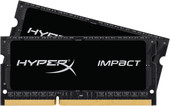 Impact 2x4GB KIT DDR3 SO-DIMM PC3-12800 HX316LS9IBK2/8