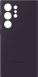 Silicone Case S24 Ultra (темно-фиолетовый)