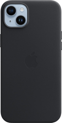 MagSafe Leather Case для iPhone 14 Plus (темная ночь)