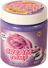 Cream-Slime с ароматом черничного йогурта SF05-J