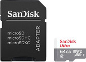 Ultra SDSQUNS-064G-GN6TA microSDXC 64GB (с адаптером)