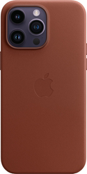 MagSafe Leather Case для iPhone 14 Pro Max (темно-коричневый)
