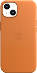 MagSafe Leather Case для iPhone 13 (золотистая охра)