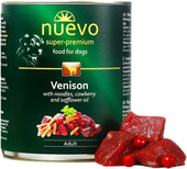 Adult Venison with pasta, cranberry and safflower oil (Оленина с макаронами, клюквой и сафлоровым маслом) 0.4 кг