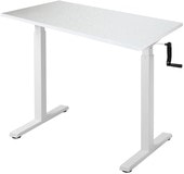 Manual Desk Compact 1360x800x36 мм (альпийский белый/белый)