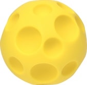 Мячик Сырник 6.5 см