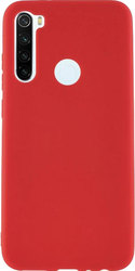 Matte для Xiaomi Redmi Note 8 2019/2021 (красный)