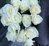 Роза Beluga 50 см (белый)