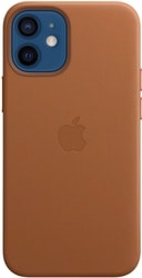 MagSafe Leather Case для iPhone 12 mini (золотисто-коричневый)