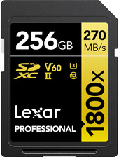 Professional 1800x SDXC LSD1800256G-BNNNG 256GB