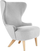 Wingback Micro Chair NA Fabric C (белый/коричневый)