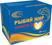Рыбий Жир Омега-3, 50 капс.