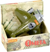 Самолет Омега военный 89304 (зеленый)