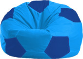 Мяч М1.1-273 (голубой/синий)