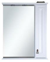 Шкаф с зеркалом Лувр 65 R (Белый)