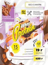 Whey Protein (450г, миндаль в шоколаде)