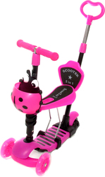Scooter 5 в 1 (розовый)