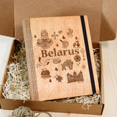 Блокнот-книга А5 Белорусские символы