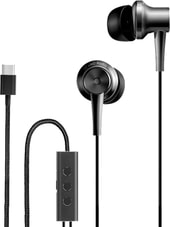 Mi ANC & Type-C In-Ear Earphones JZEJ01JY (темно-серый/черный)