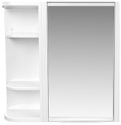 Шкаф с зеркалом ВК Hilton Universal (снежно-белый)