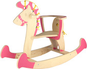 Лошадка-качалка 3 (розовый)