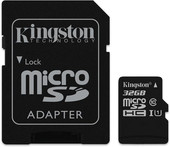 microSDHC UHS-I (Class 10) 32GB + адаптер [SDC10G2/32GB]