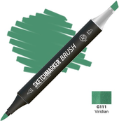 Brush Двусторонний G111 SMB-G111 (голубой/зеленый)