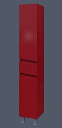 Шкаф-пенал Фиджи 30 (правый, красный)