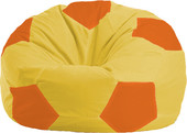 Мяч М1.1-258 (желтый/оранжевый)