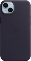 MagSafe Leather Case для iPhone 14 Plus (чернила)