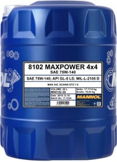 Maxpower 4x4 75W-140 20л