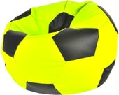 Мяч экокожа (лаймовый/черный, XL, smart balls)