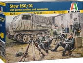 6549 Тягач Steyr RSO/01 with German Soldiers