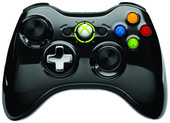 Xbox 360 Wireless Controller Chrome Black