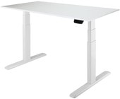 Unique Ergo Desk 1380x800x18мм (альпийский белый/белый)