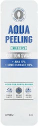 Палочка-пилинг для лица Aqua Peeling Cotton Swab Mild 3 г