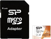 Superior Pro microSDXC SP256GBSTXDU3V20AB 256GB (с адаптером)