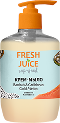 Крем-мыло Superfood Baobab & Caribbean Gold Melon 460 мл