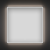 Зеркало с фронтальной LED-подсветкой 7 Rays' Spectrum 172200410, 60 х 60 см (с сенсором и регулировкой яркости освещения)