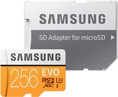 Evo microSDXC 256GB + адаптер