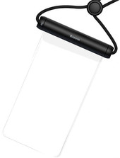 AquaGlide Waterproof Phone Pouch with Cylindrical Slide Lock (черный)